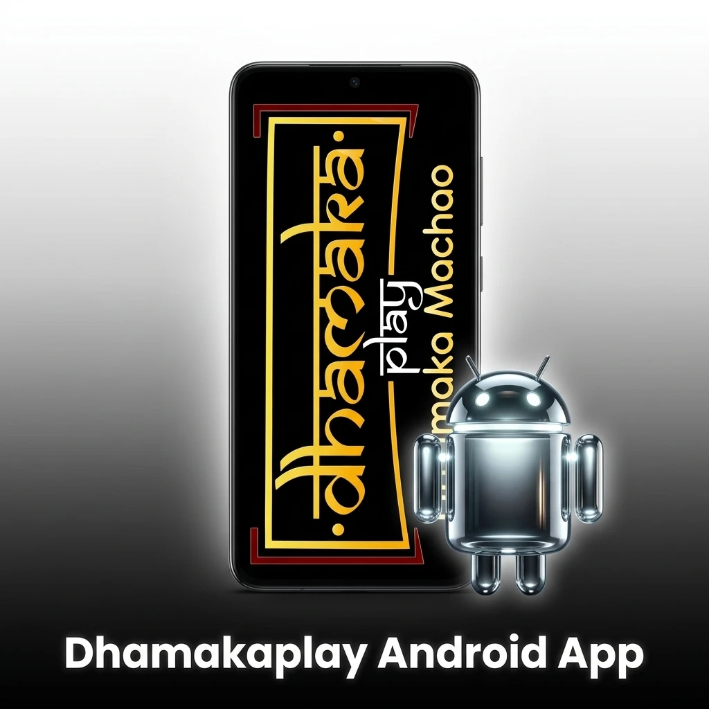 Dhamakaplay Android app for mobile betting and casino games, free to download and install anytime anywhere