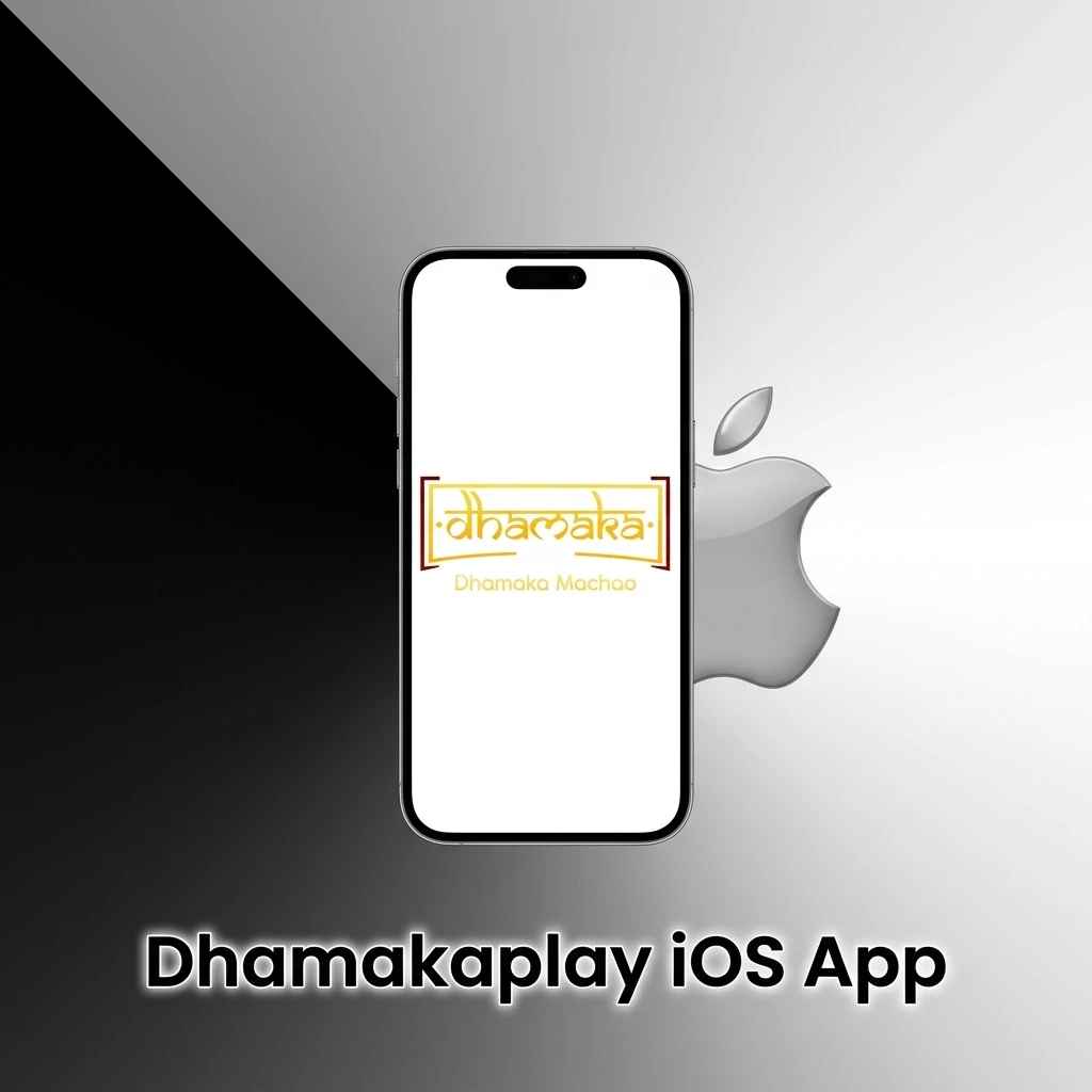 Dhamakaplay iOS app compatible with iPhone and iPad running iOS 12.0 or later, available via mobile website