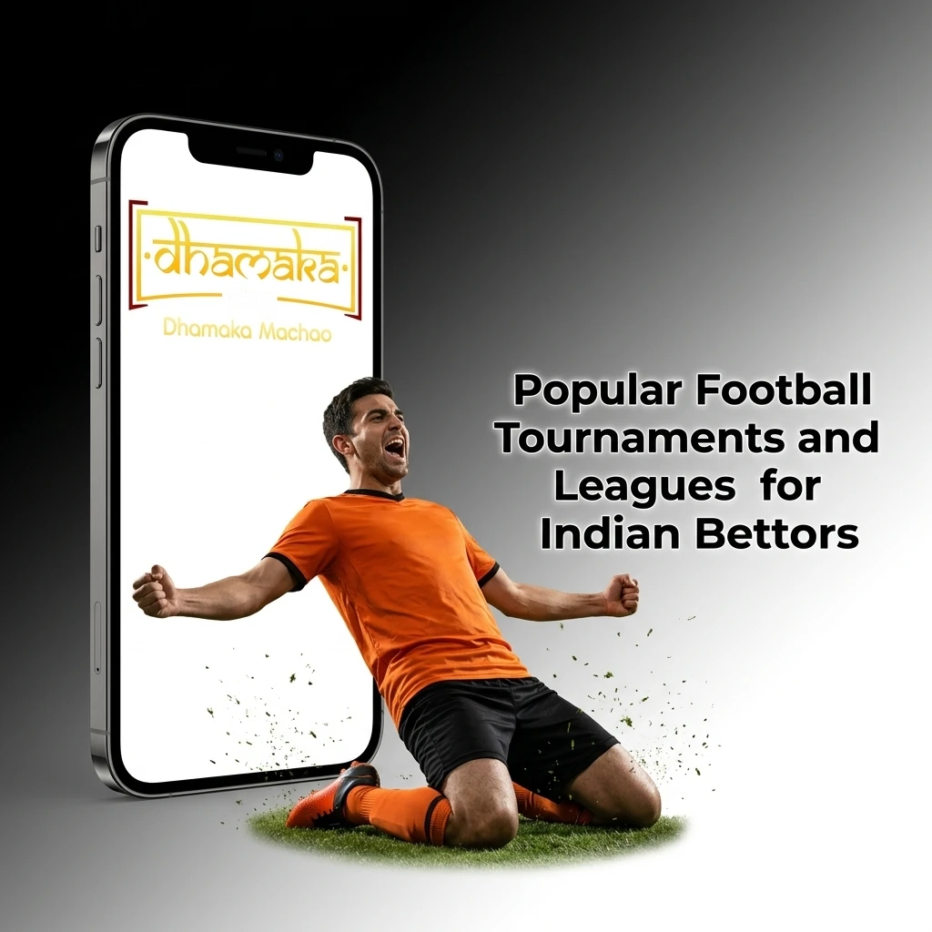 Popular football tournaments and leagues for Indian bettors including FIFA World Cup, EPL, ISL, and Champions League betting markets