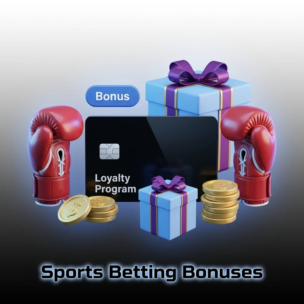 Sports betting bonuses including cricket bet boost, esports reload, accumulator bonus, and first deposit offer in India