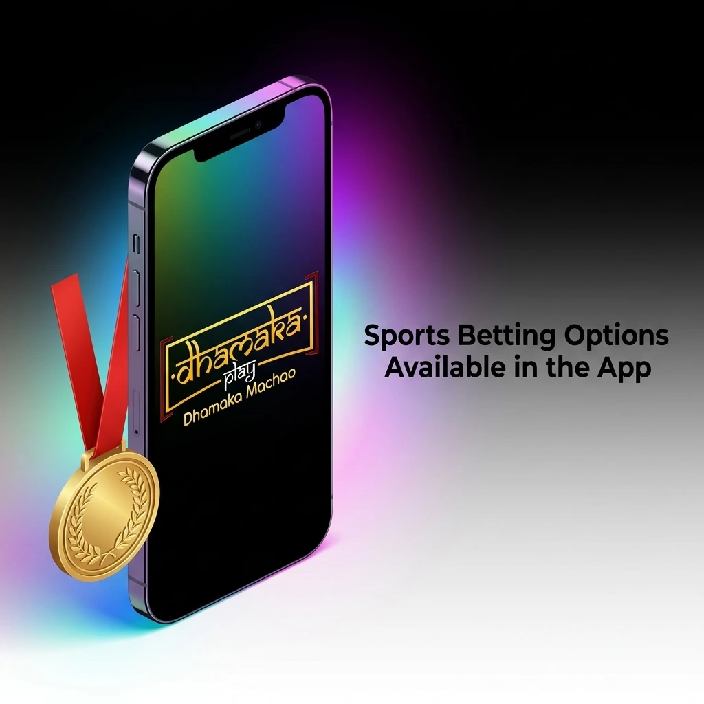 Dhamakaplay sports betting options including cricket, football, kabaddi, tennis, basketball, esports and more