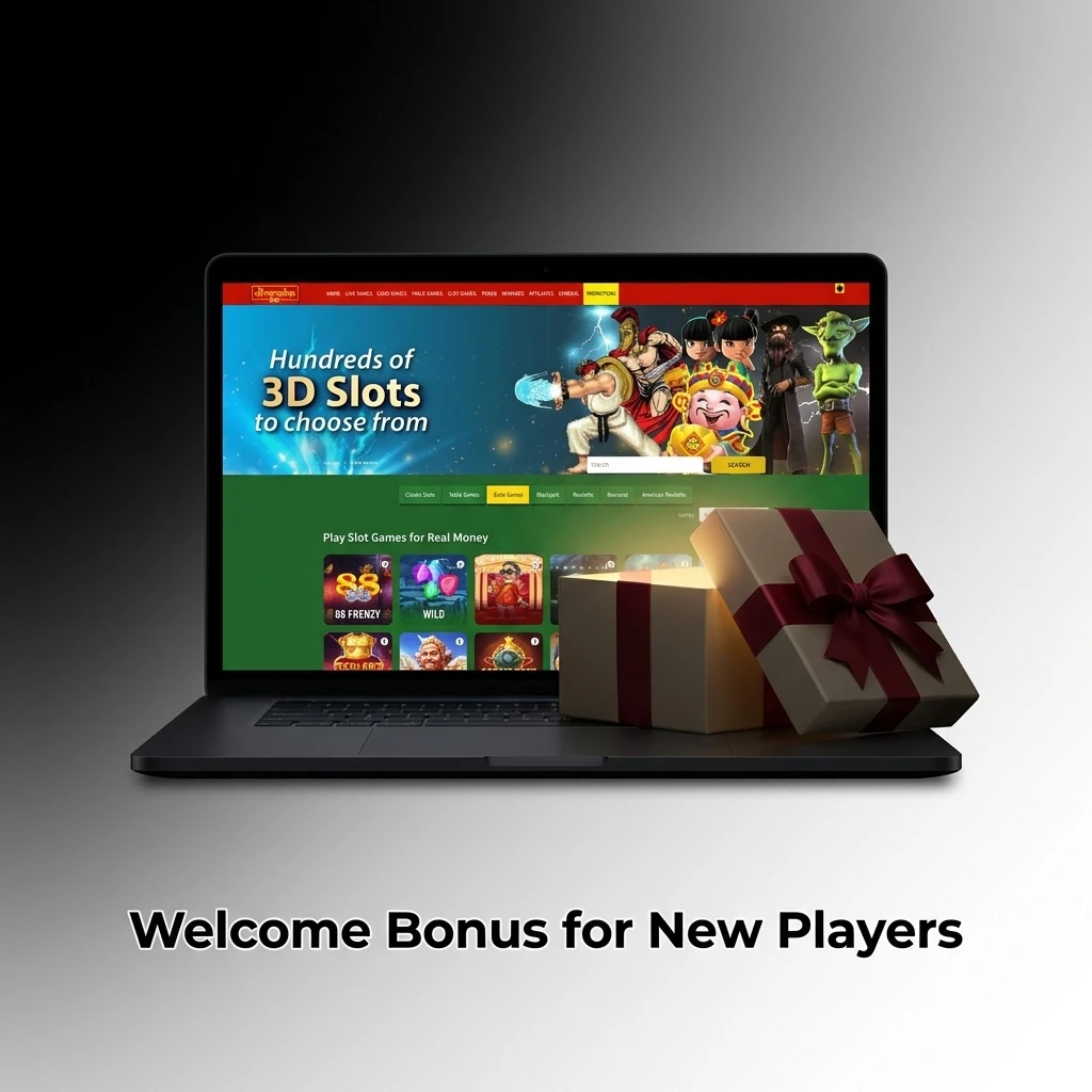 Dhamakaplay 100% first deposit welcome bonus up to INR 10,000 for casino slots, sports betting, and live casino