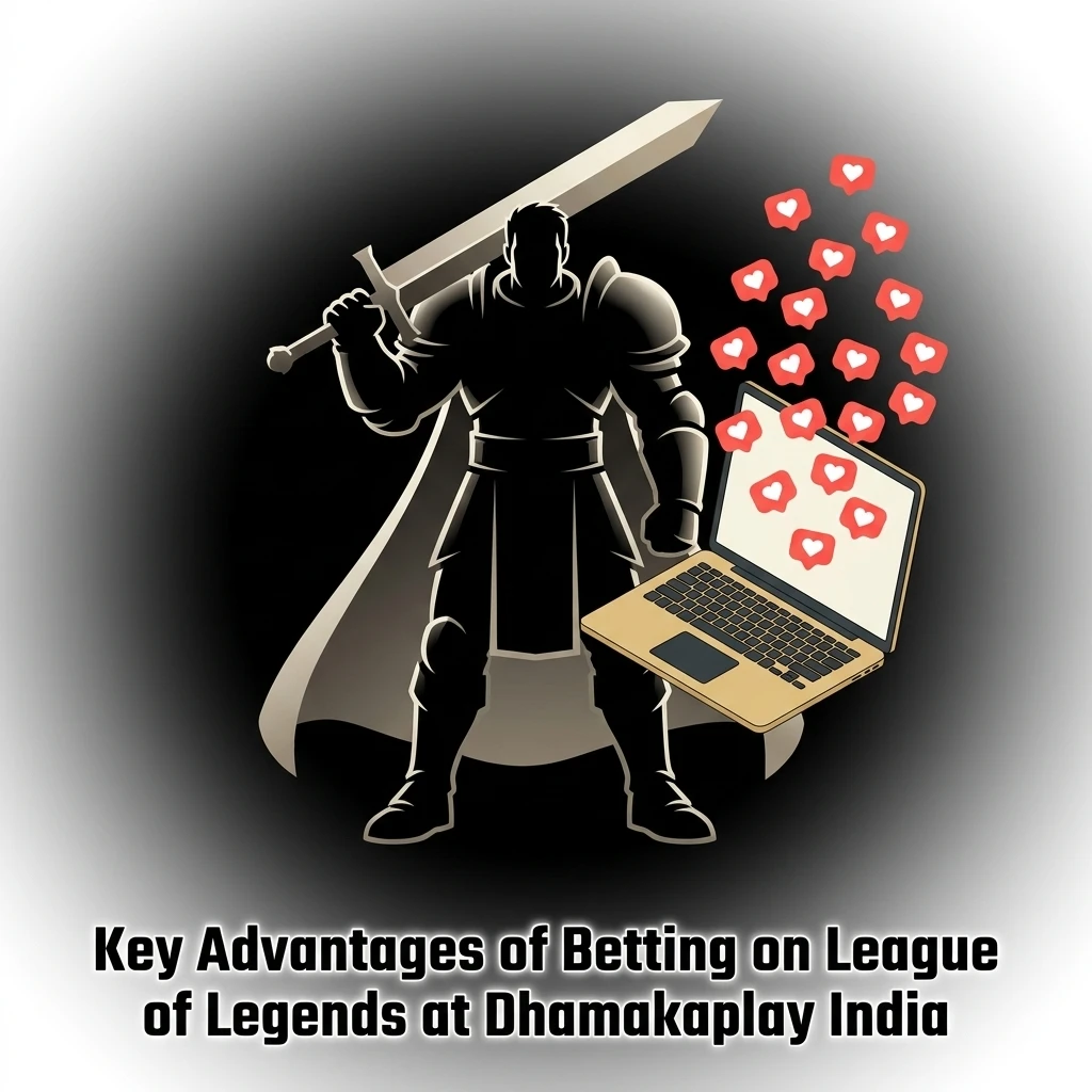 Dhamakaplay India LoL betting advantages including bonuses, UPI payments, competitive odds, and mobile live betting