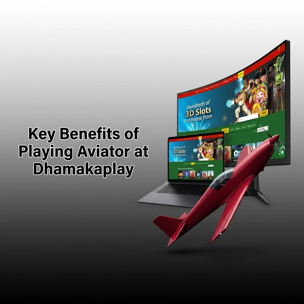 Key benefits of playing Aviator at Dhamakaplay including 97% RTP, UPI deposits, mobile access and provably fair gameplay