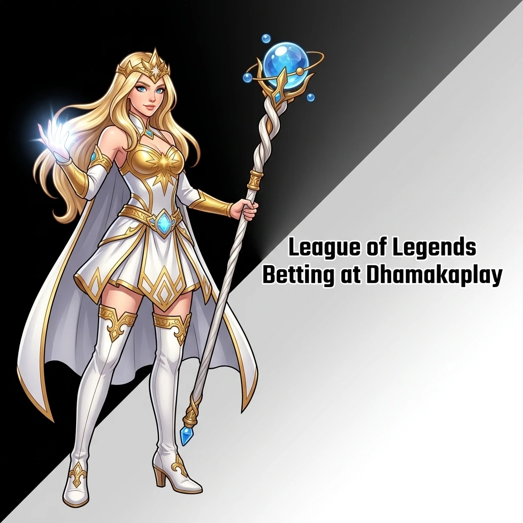 League of Legends betting markets including match winner, map winner and kills at Dhamakaplay esports platform