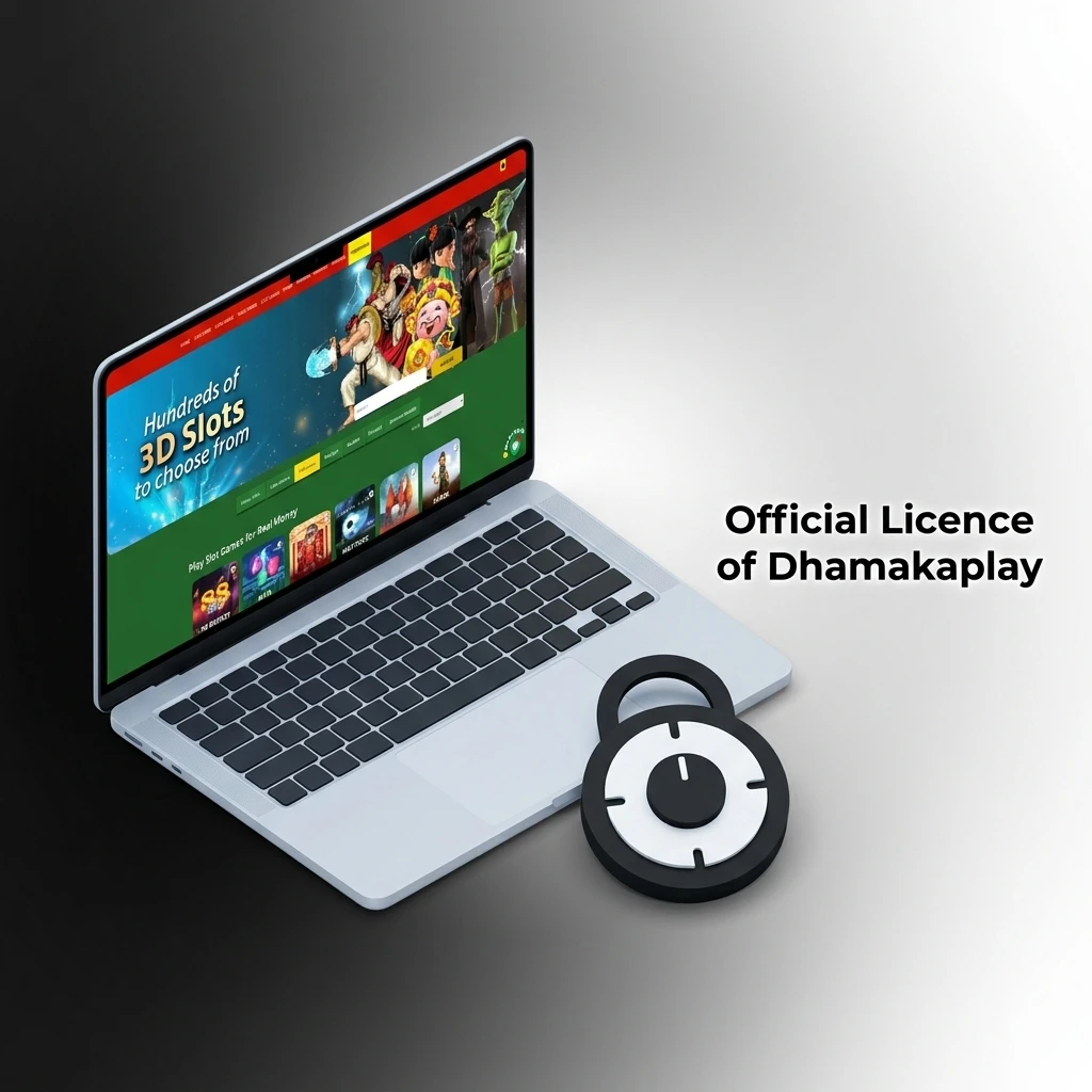 Dhamakaplay official international gaming licence confirming fair play, player fund protection, and secure data standards for India players.