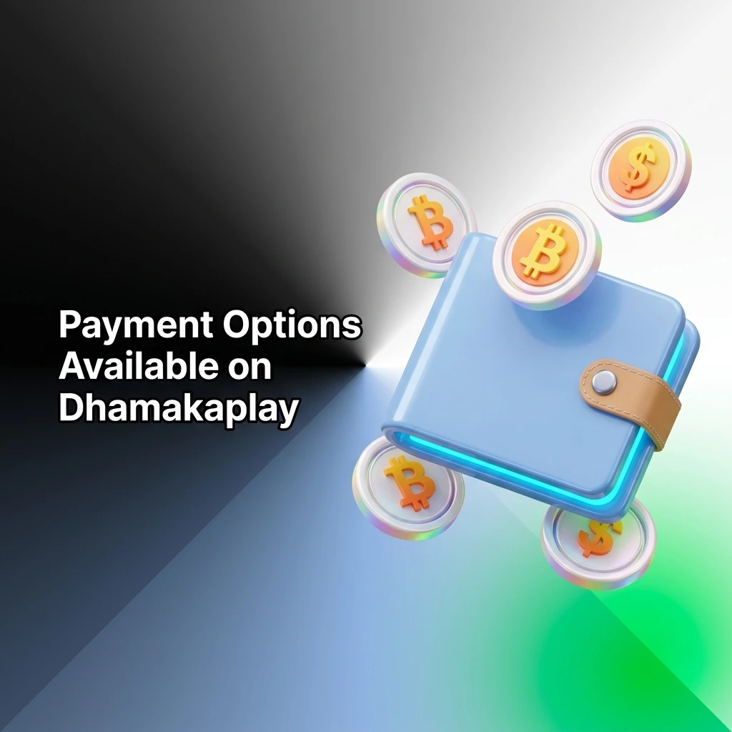 Dhamakaplay payment options including UPI, Google Pay, PhonePe, Paytm, Net Banking, Skrill, Neteller, and crypto