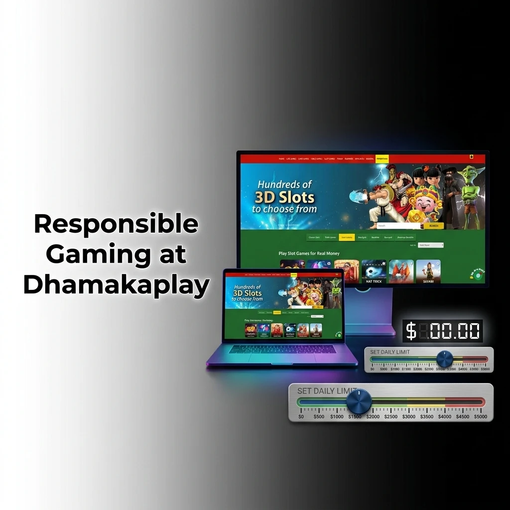 Dhamakaplay responsible gaming tools including deposit limits, self-exclusion, and session controls for safe betting in India