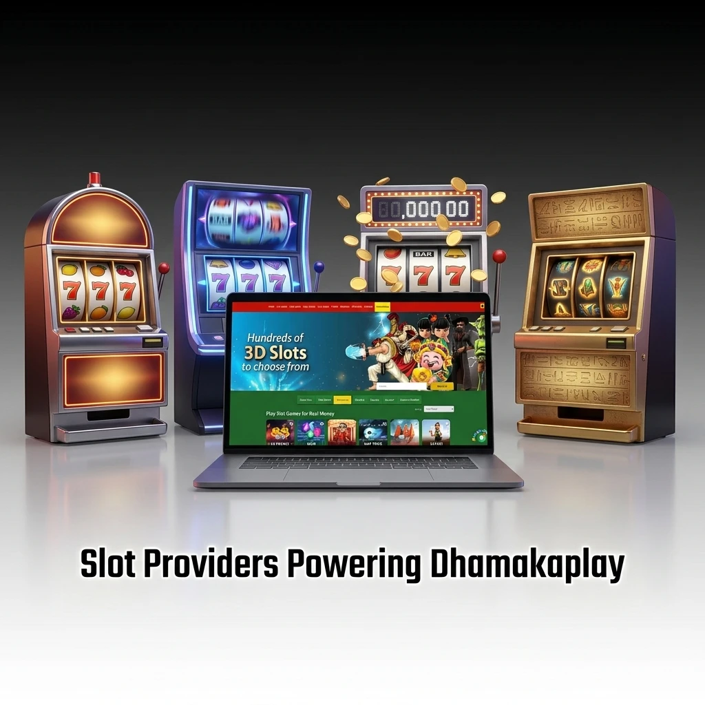 Dhamakaplay slot providers including Pragmatic Play, NetEnt, Microgaming and 30+ certified game developers