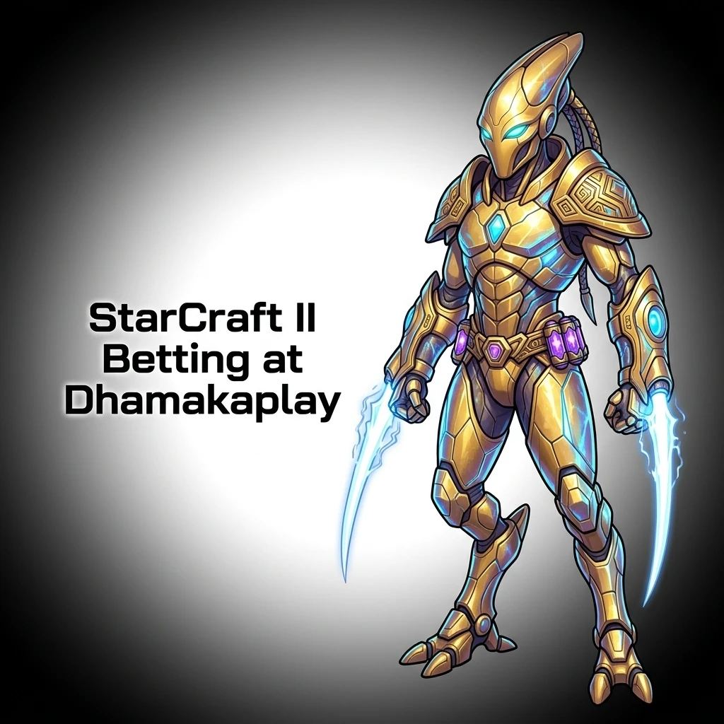 StarCraft II betting markets at Dhamakaplay covering match winner, map bets, and top tournaments like IEM Katowice and GSL