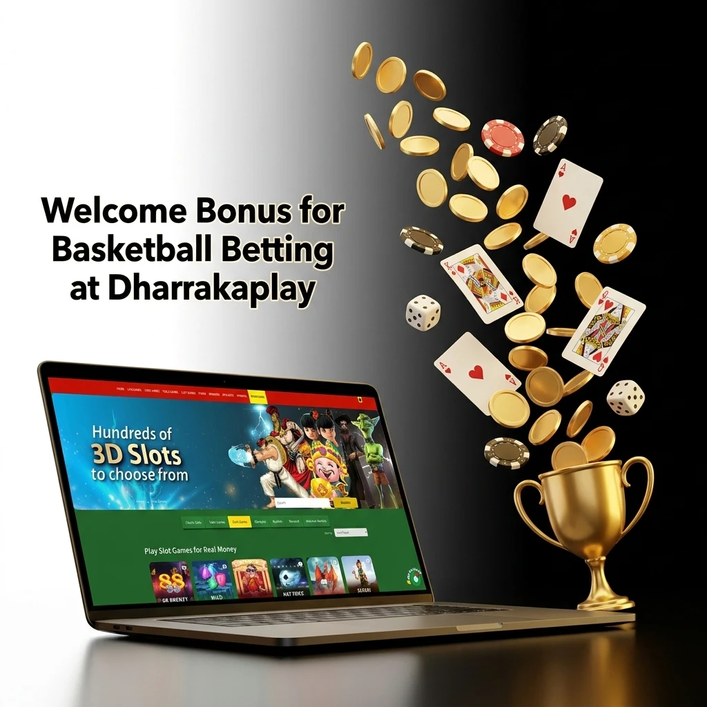 Dhamakaplay welcome bonus for basketball betting new users first deposit bonus funds INR rollover requirement
