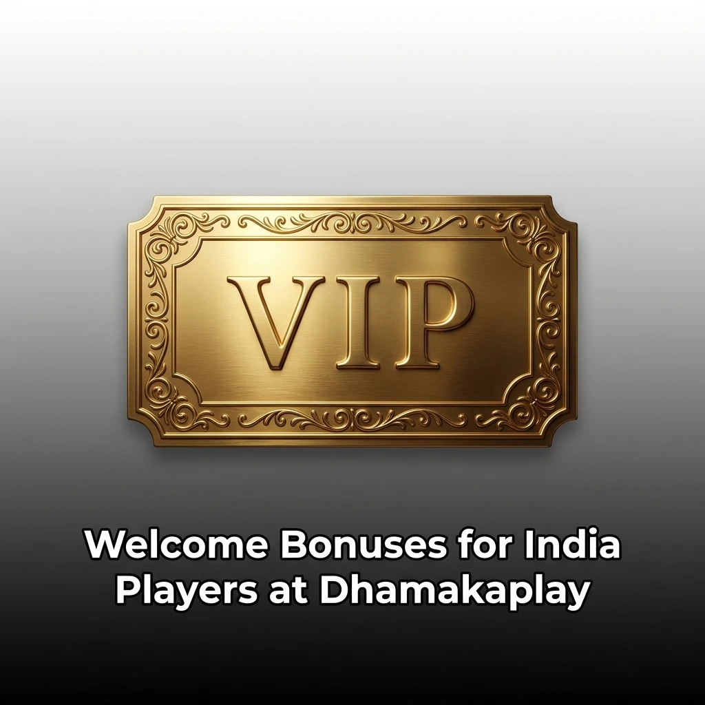 Dhamakaplay 100% first deposit welcome bonus for India players covering sports betting and casino games